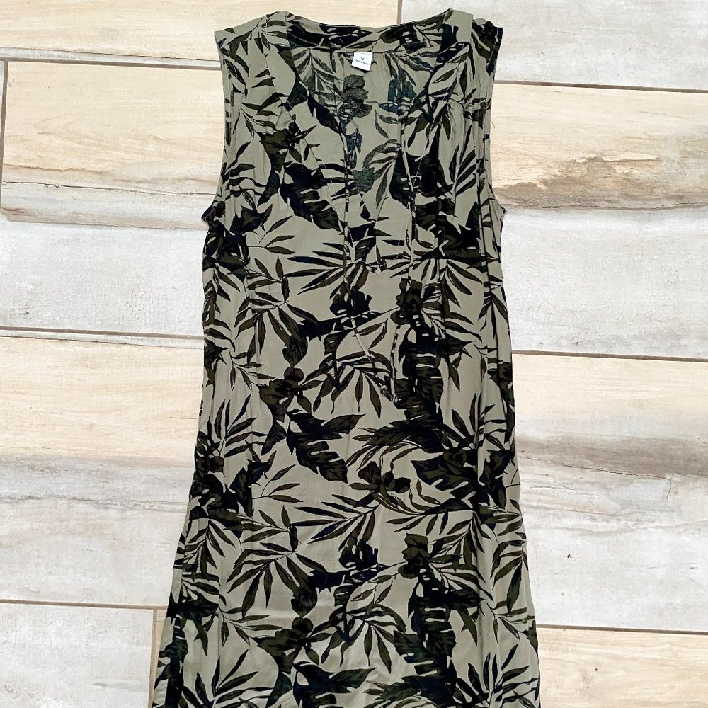 Old Navy Hawaiian Polynesian Aloha Print Tunic Dress WORN TWICE